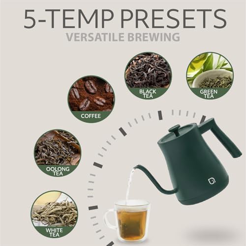 Quick Heating Stainless Gooseneck Kettle 0.8L — photo 3