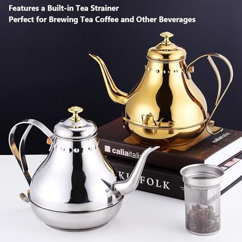 Royal gooseneck stainless steel coffee pot — photo 3