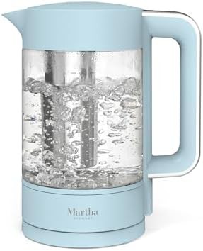 Martha Stewart glass carafe electric kettle