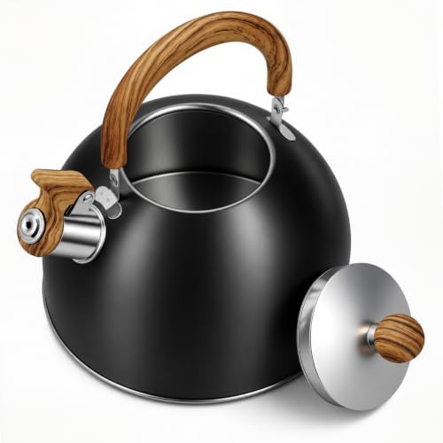 Tea Kettle -2.5 L Whistling Tea Kettle for Stove Top Stainless
