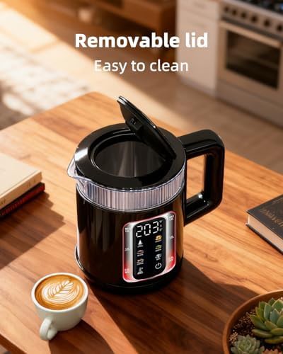 Smart glass water boiler with presets — photo 4