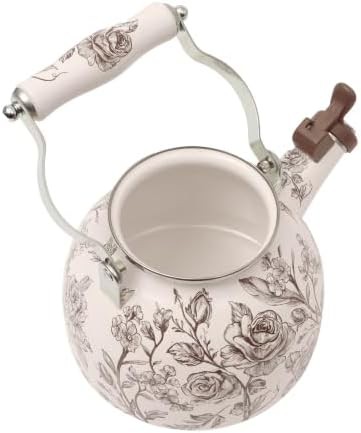 Brown Agatha enamel on steel tea kettle — photo 5